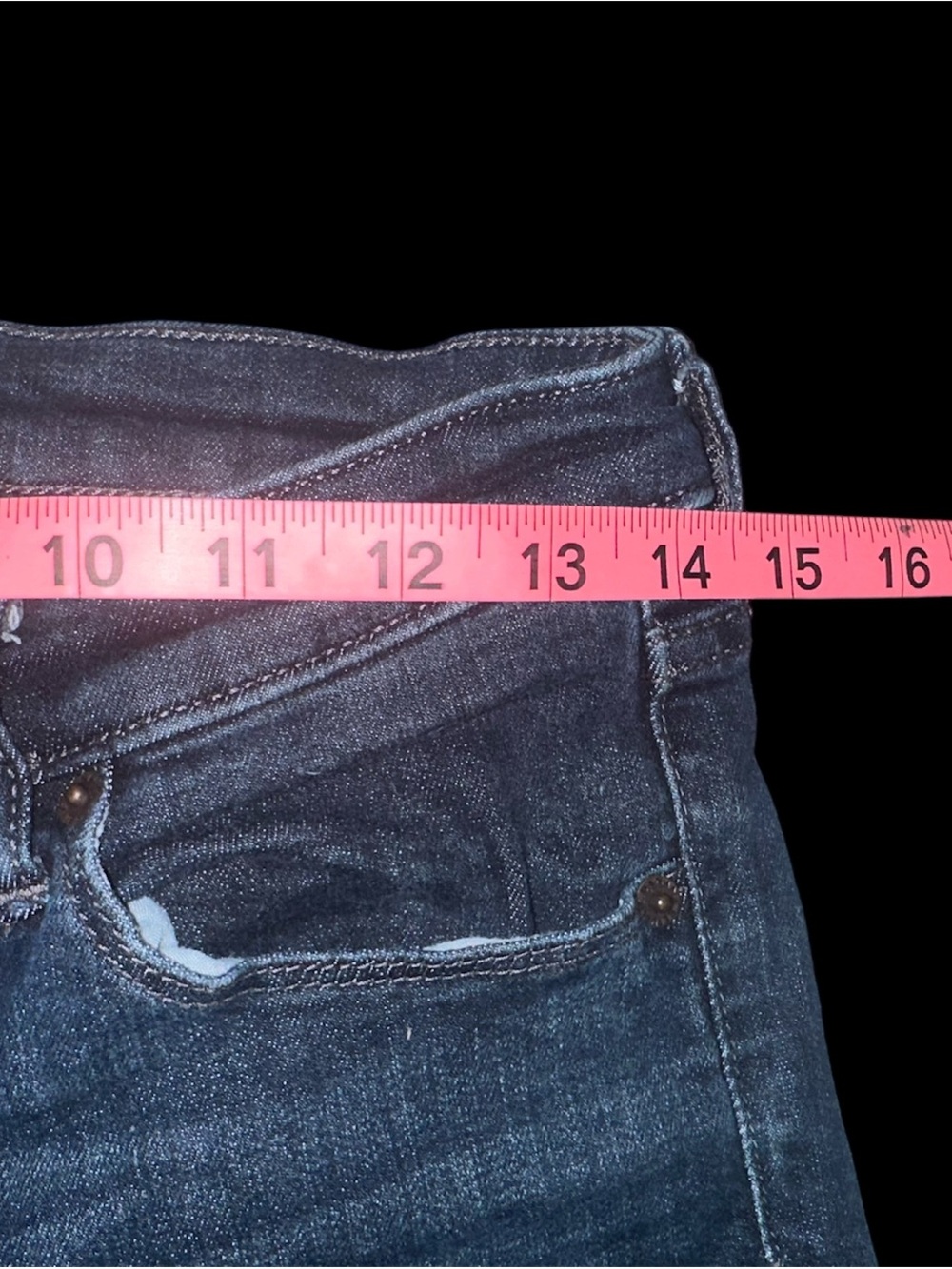 Banana Republic Slim Straight Jeans - Dark Blue Wash - Picture 8 of 8